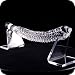 Love Style Spirale Glass Diletto - Genuine Handmade Glass Diletto (Dildo) By Love Style in 100% Borosilicate with a Lifetime Warranty - MSRP: $159.99