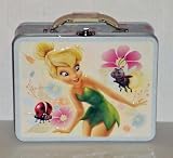Disney Fairies Tinkerbell Embossed Metal Lunch Box