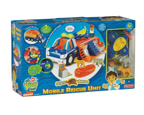  Fisher Price Diego Mobile Rescue Unit.