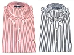 Polo Ralph Lauren Mens Classic Fit Button Down Striped Shirt
