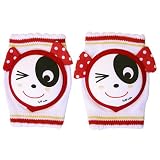 Lil' Melon Red Puppy Baby Knee Pads