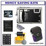 Olympus Stylus 8000 12MP Digital Camera (Black) + Willoughby's 2GB xD Travelers Package