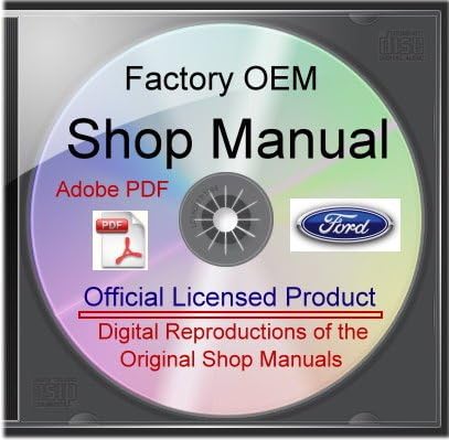 1959 Ford Car Shop Manuals on CDrom