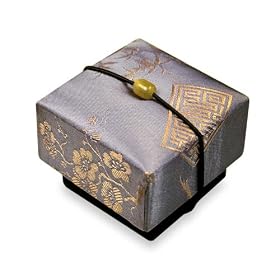 Trinket Box (Small) - Silk Jacquard