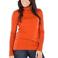 Mossimo&reg; Black: Ultrasoft Turtleneck Sweater - Zap Red