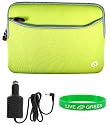 MSI Wind U120 10-Inch Netbook Sleeve Case and Car Charger