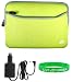 Dell Inspiron Mini 10 Inch 10.1 Inch Notebook Sleeve Case and Car Charger