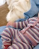 Review Brora  / Tea Rose Stripy Cashmere Baby Leggings 0-3 months