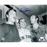 Tom Seaver Autographed w/ Yogi Berra 1973 NL Pennant Celebration 8x10 Photograph - Model SEAVPHS0080