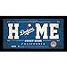MLB Los Angeles Dodgers Home Sweet Home Sign with Game-Used Dirt from Dodger Stadium, 6 x 12