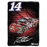 Tony Stewart #20 NASCAR Tech" Royal Plush Raschel Blanket (800 Series) (60"x80")"