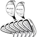 Orlimar Ladies Black Opal Hybrid Irons Set 4 and 5 (Right Hand , 6-PW and SW Graphite)