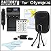 Essential Accessory Kit For Olympus VR-320 VR-310, Stylus VG-180 Digital Camera Includes Extended (1000Mah) Replacement LI-42B Battery + Ac/Dc Rapid Travel Charger + Case + Mini Tabletop Tripod + More