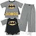 Batman Pajamas with Cape for Boys
