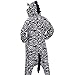 Silver Lilly Unisex Adult Pajamas - Plush Cosplay One Piece Animal Costume