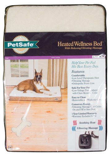 Childrens Toyshop  Pet Supplies : Petsafe Heated Wellness Bed, Large