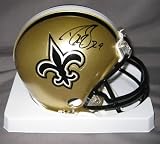 Drew Brees Autographed/Hand Signed New Orleans Saints Mini Helmet