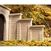 HO Concrete Stepped Tunnel Abutment (2)