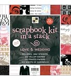 Scrapbook Kit In A Stack 12X12 Pad-Wedding