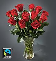 Fairtrade Dozen Red Roses