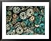 Antique Chinese Coins and Reproductions at a Street Market, Shandong Province, Jinan, China Education Framed Art Poster Print by Bruce Behnke, 31x25