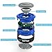 Mobility® AquaPlay Waterproof Bluetooth Speaker - Best Portable, Outdoor, and Shower Speaker - Wireless and Bluetooth 2.1 + EDR Technology - Blue