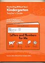 Kindergarten Teacher's Guide