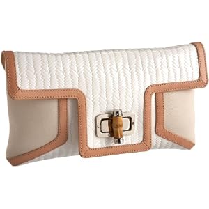 SONDRA ROBERTS NEW YORK Embossed Clutch