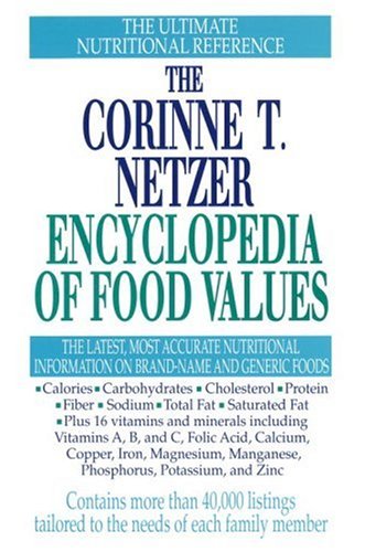 the corinne t netzer encyclopedia of food values