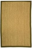 Diamonds Natural Fiber Seagrass Rug Olive 2' 6