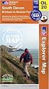 South Devon (OS Explorer Map Active)