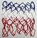 BEST BASKETBALLNETZ FÜR KÖRBE MIT 45CM DURCHMESSER , mehrfarbig, für Körbe mit Ringdurchmesser 45 cm