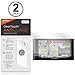 Garmin NuviCam Screen Protector, BoxWave [ClearTouch Anti-Glare (2-Pack)] Anti-Fingerprint Matte Film Skin for Garmin NuviCam