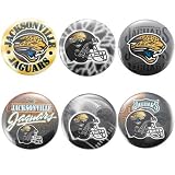 Jacksonville Jaguars 6-Pack Team Buttons