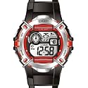 DDP - 4038901 - Montre Garçon - Quartz Digitalee - Bracelet en Plastique Noir
