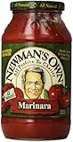 Newman's Own Pasta Sauce, Marinara, 24 oz
