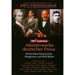 Meisterwerke deutscher Prosa. DVD . Die mp3 - H�rbibliothek