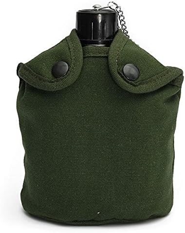 Military Tactical Camping Aluminum Army Green Cover Canteen Cup