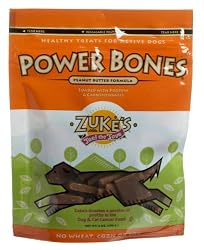 Zuke's Power Bones Peanut Butter, 6-Ounce