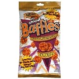 Baffles Crunchy Snacks, Caramel, 3.75-Ounce Bags (Pack of 12)