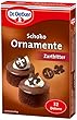 Dr. Oetker Schoko Ornamente Zartbitter, 4er Pack (4 x 39 g)