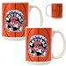 Toronto Raptors 2-Piece Ceramic Gameball Mug Set (Primary Logo)