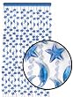 Star & Moon Beaded Curtains (Blue)