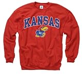 Kansas Jayhawks Red Perennial II Crewneck Sweatshirt