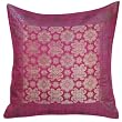 Pillow Covers India Crafts Silk Fabric 16 x 16 inches