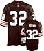Jim Brown Cleveland Browns Brown Throwback NFL Premier Jersey