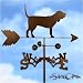 BLOOD HOUND Dog Weathervane