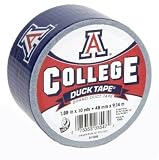 Duck Brand 240085 University of Arizona College Logo Duck Tape, 1.88 Inches X 10 Yards