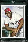 2007 Bowman Heritage # 25 Vladimir Guerrero - Los Angeles Angels - Baseball Card in a Protective Display Case