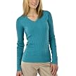 Merona&reg; Petites V-Neck Cable Sweater - Blue Ocean